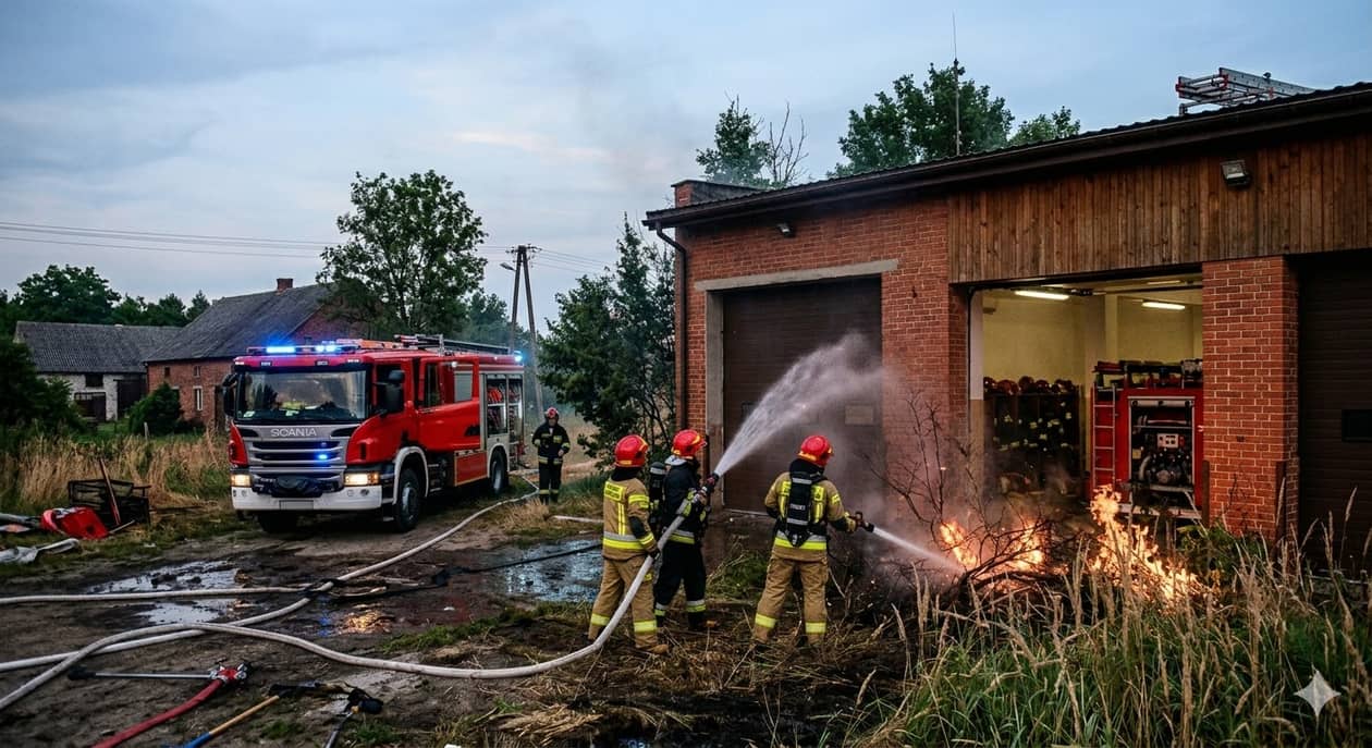 Dolny Śląsk: Ktoś podpalił remizę