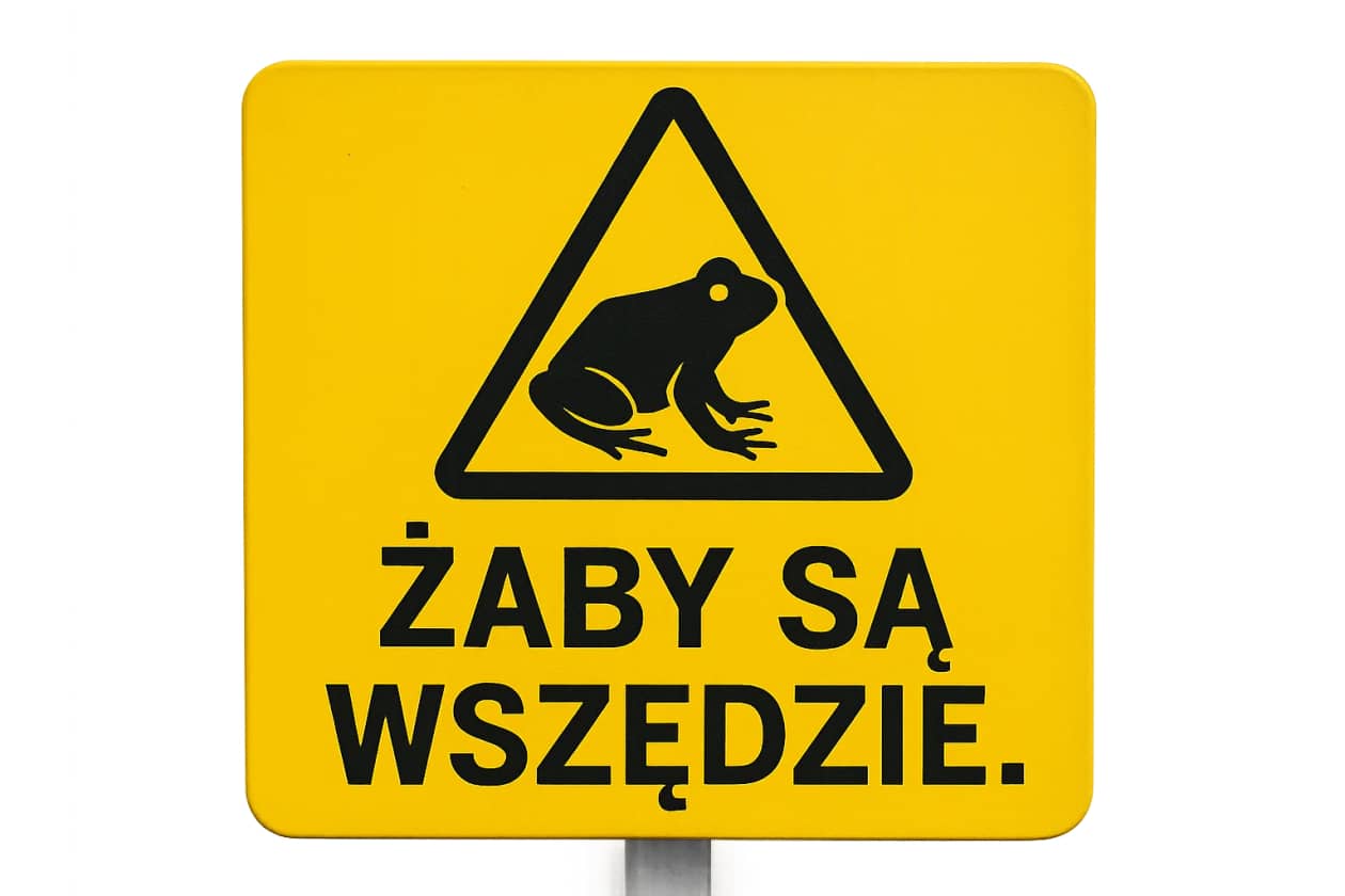 Sobieszów: Płazy migrują, ale szczyt migracji jeszcze przed nami