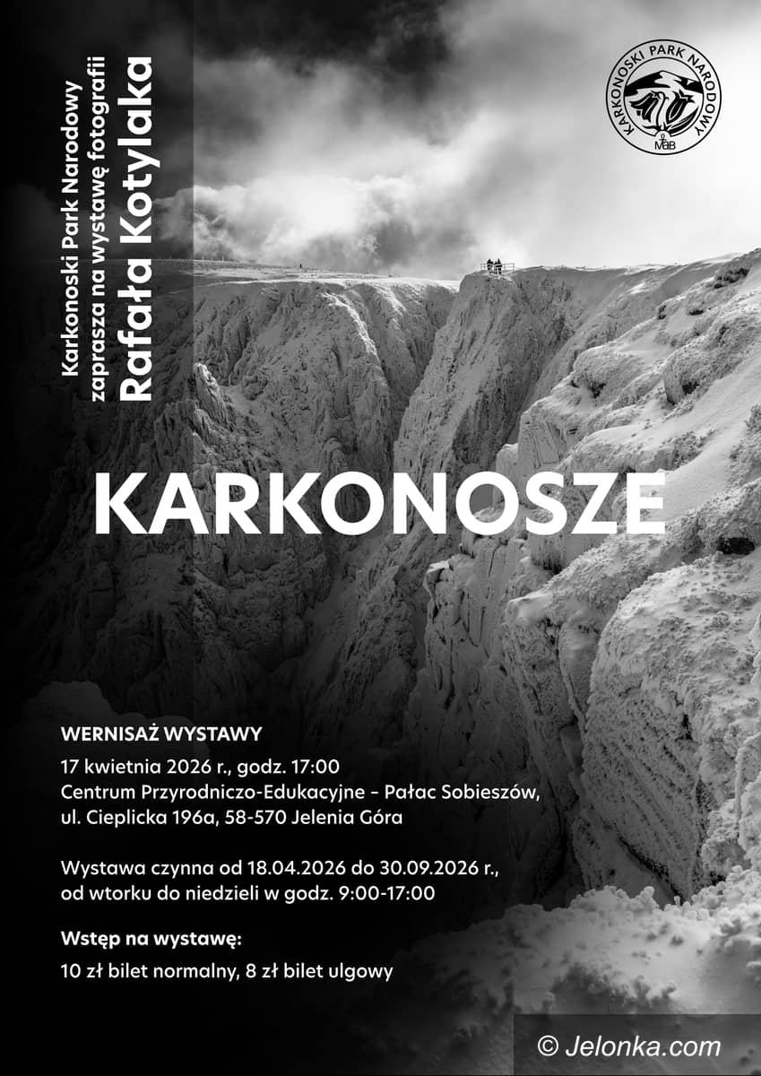 Jelenia Góra: Wystawa fotografii "Karkonosze" Rafała Kotylaka