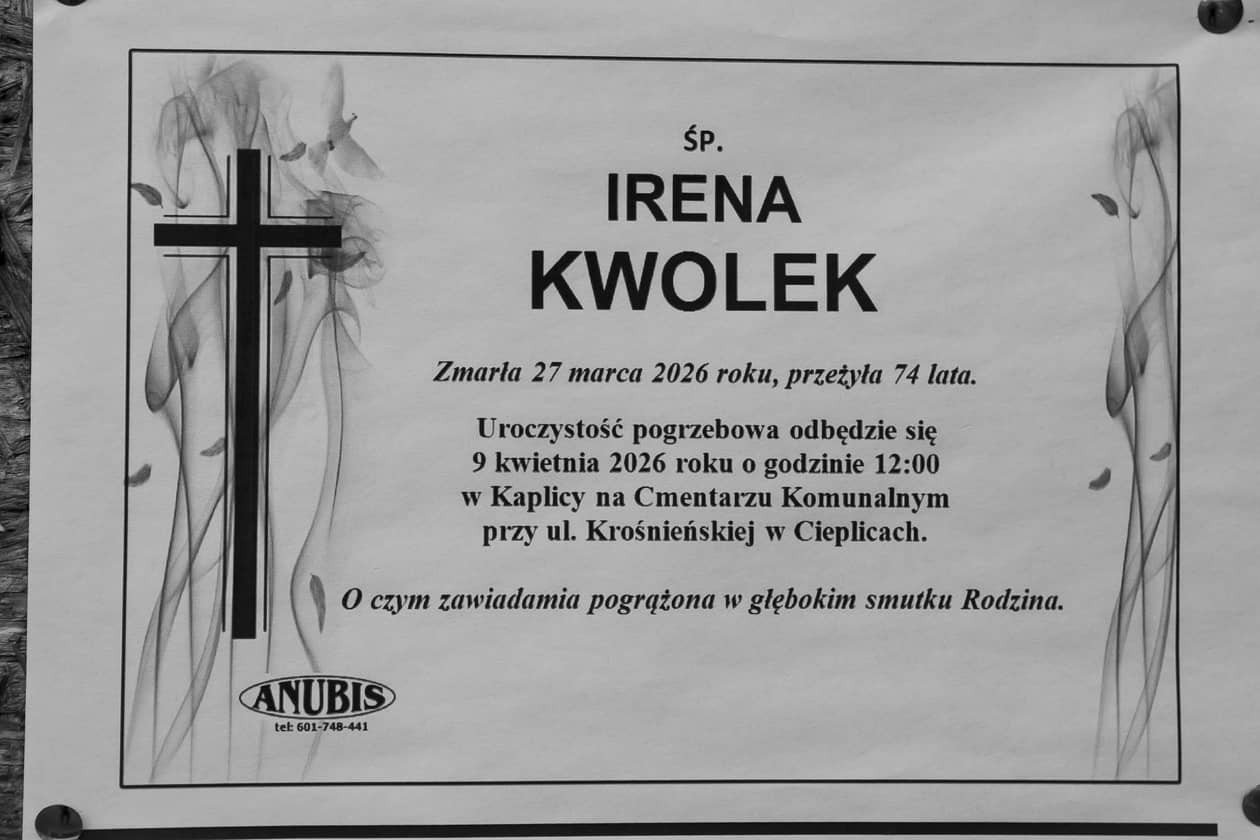 Jelenia Góra: Zmarła Irena Kwolek