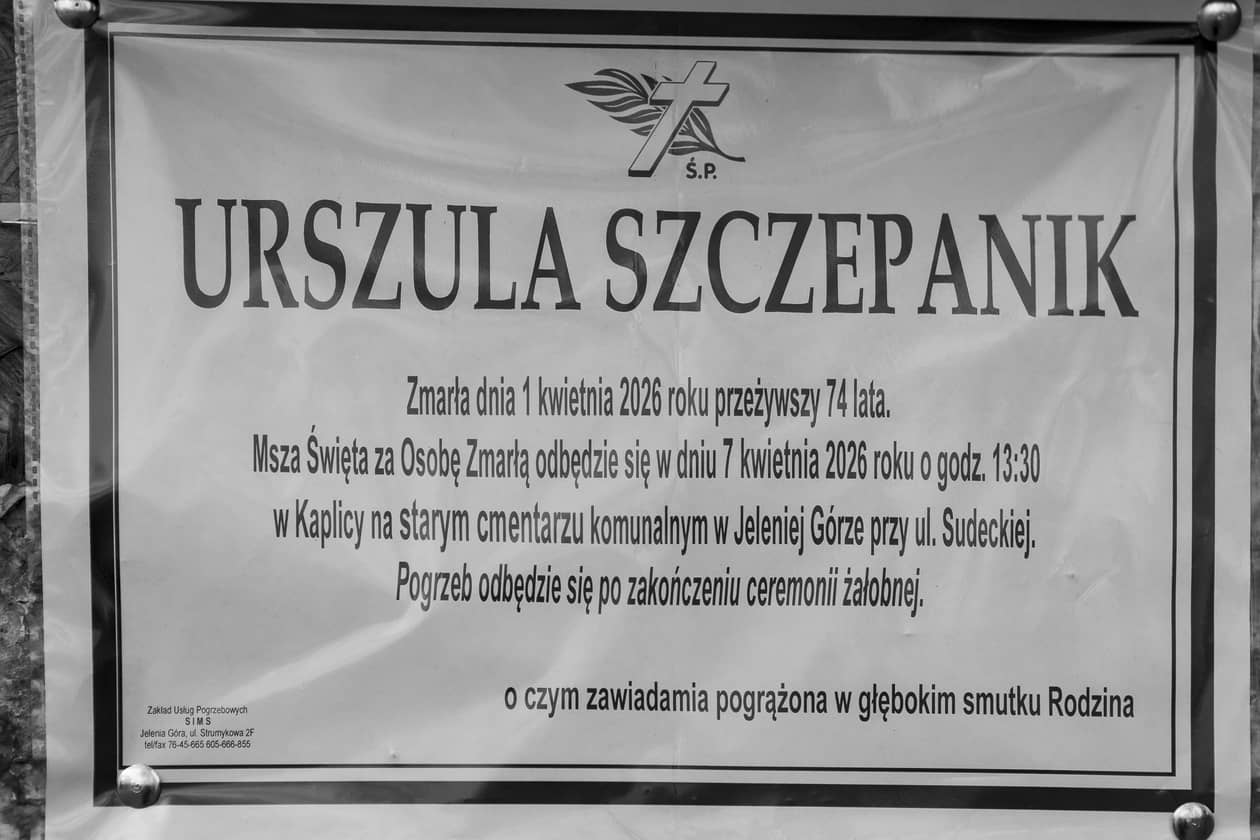 Jelenia Góra: Zmarła Urszula Szczepanik