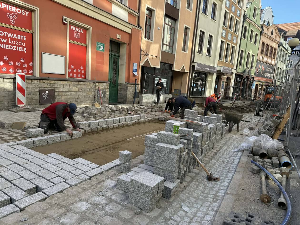 Jelenia Góra: Plac budowy w sercu Jeleniej Góry