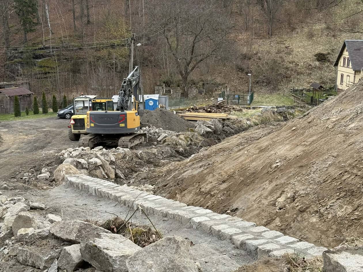 Sobieszów: Remontują ulicę Pod Chojnikiem