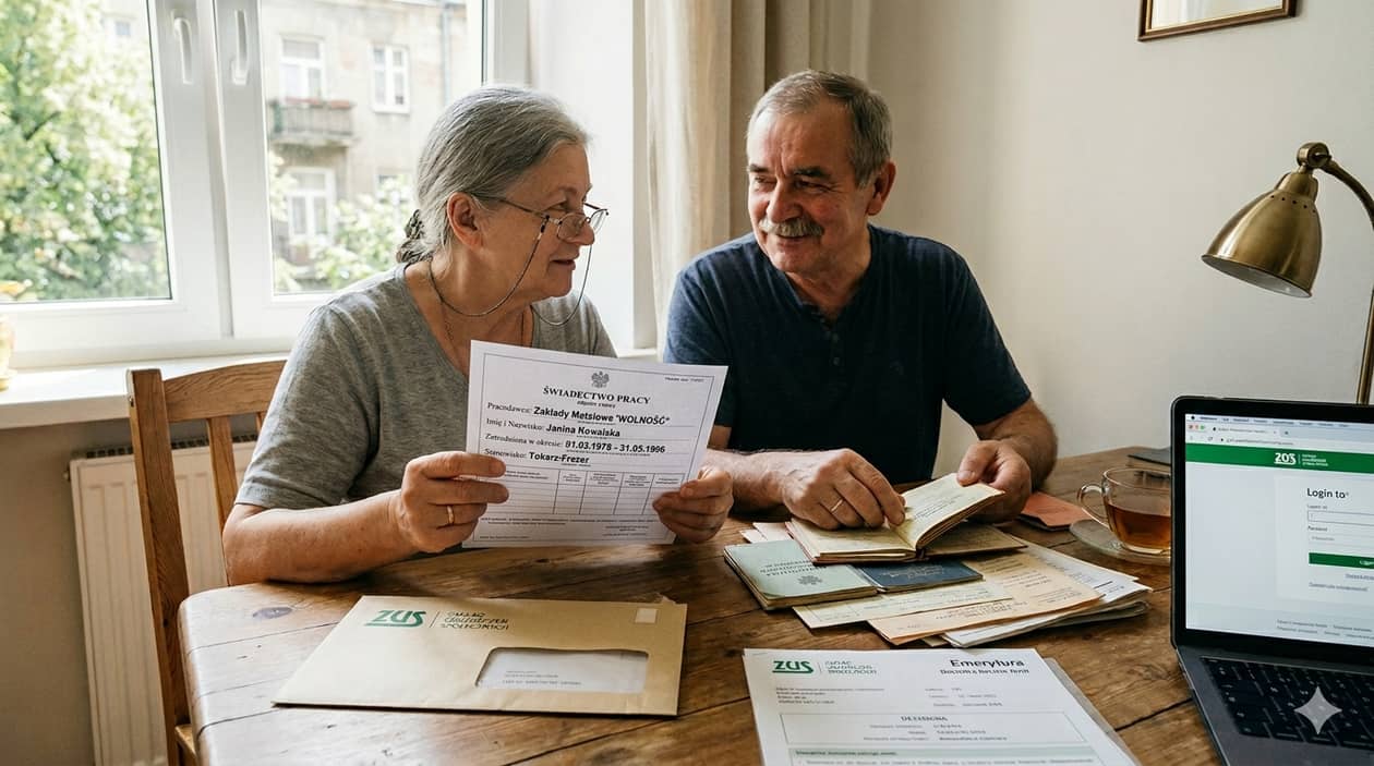Polska: Brakuje papierów? Emerytura może wzrosnąć!