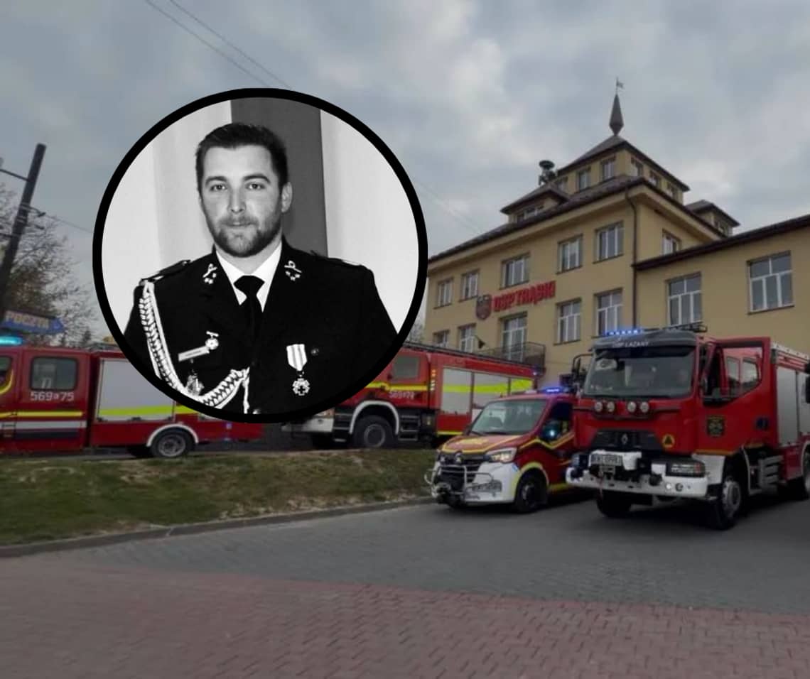 Świeradów-Zdrój: Zginął jadąc na akcję. Oddali mu cześć w całym kraju