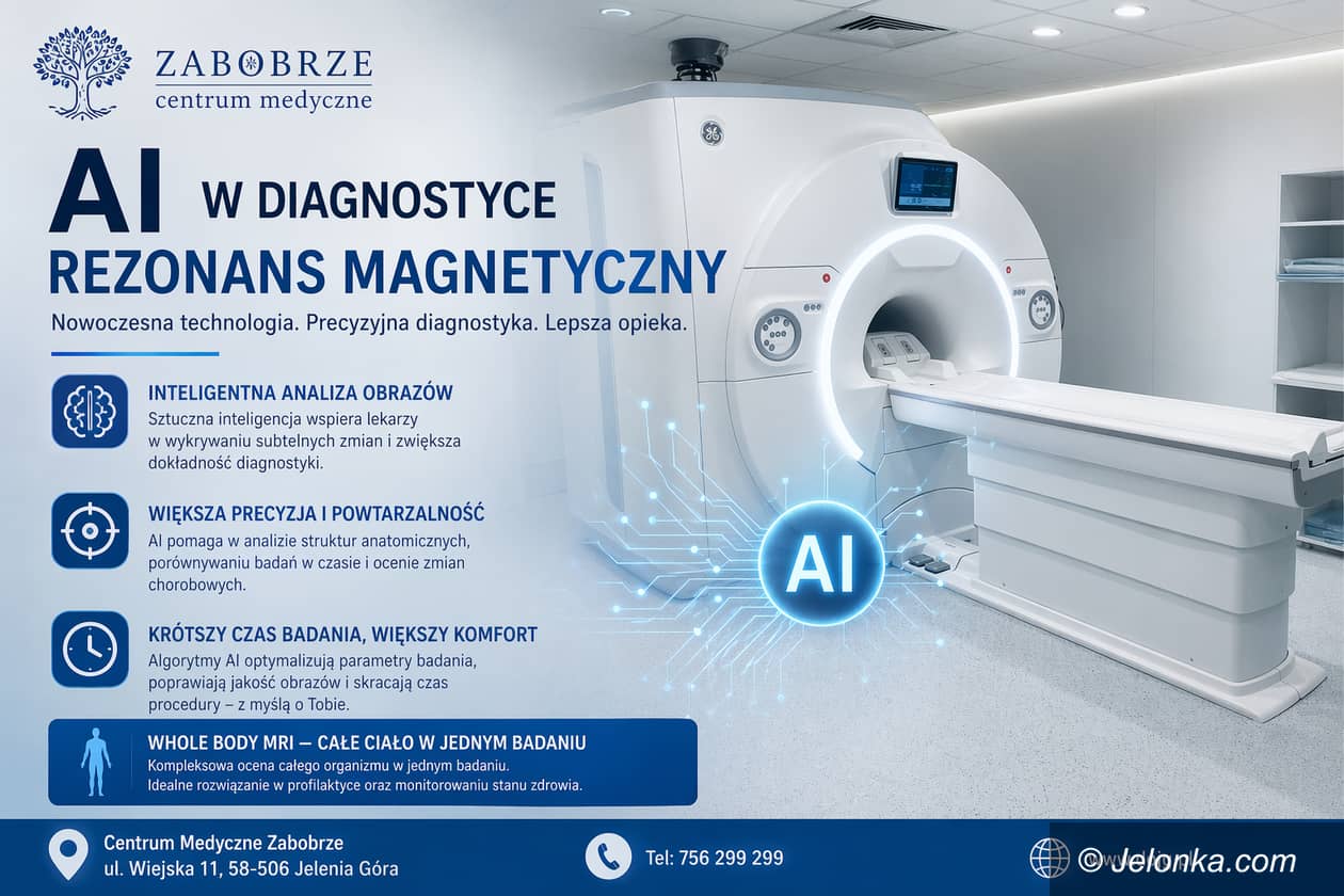 Jelenia Góra: Sztuczna inteligencja w rezonansie magnetycznym – nowy standard diagnostyki