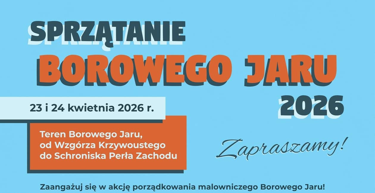 Jelenia Góra: Wspólne sprzątanie Borowego Jaru