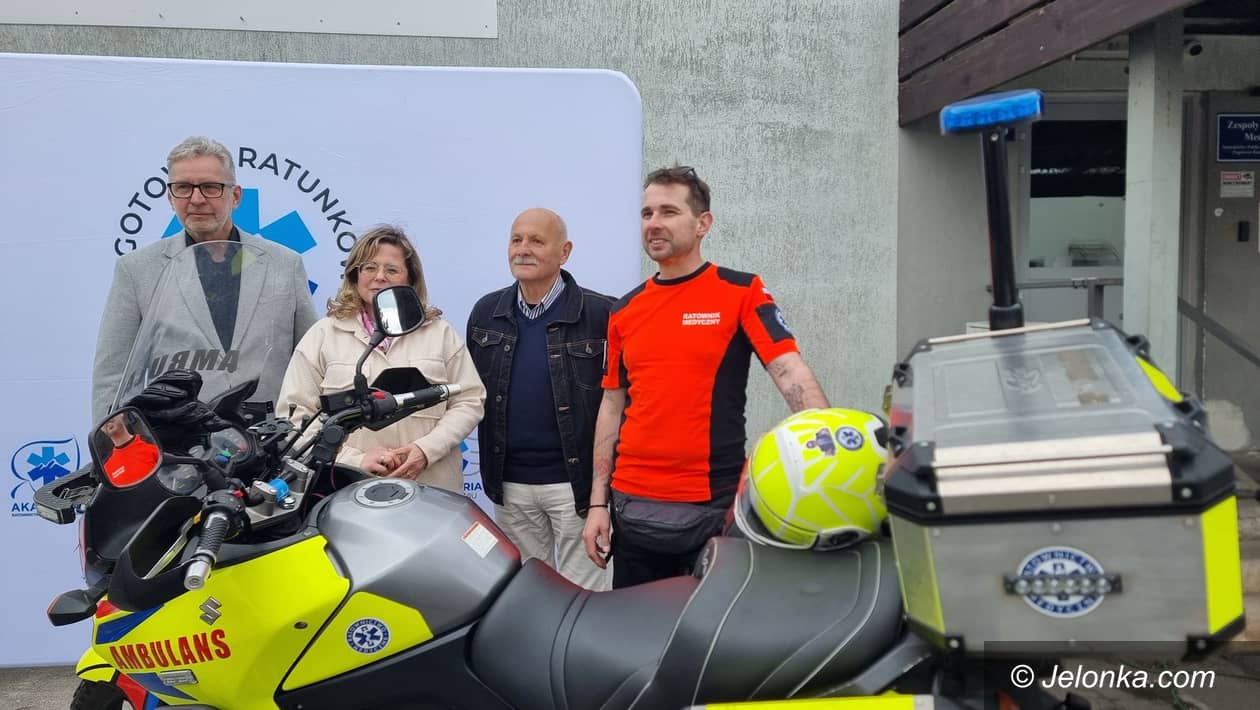Jelenia Góra: Motoambulans pogotowia wraca na drogi