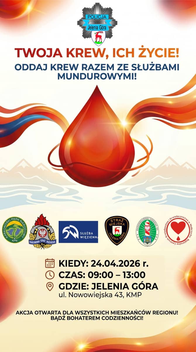 Jelenia Góra: Będzie można oddać krew