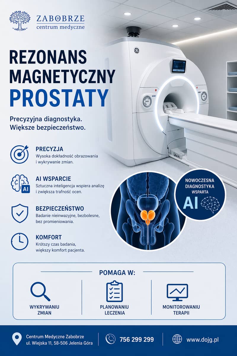 Jelenia Góra: Rezonans magnetyczny w diagnostyce prostaty – nowoczesne podejście