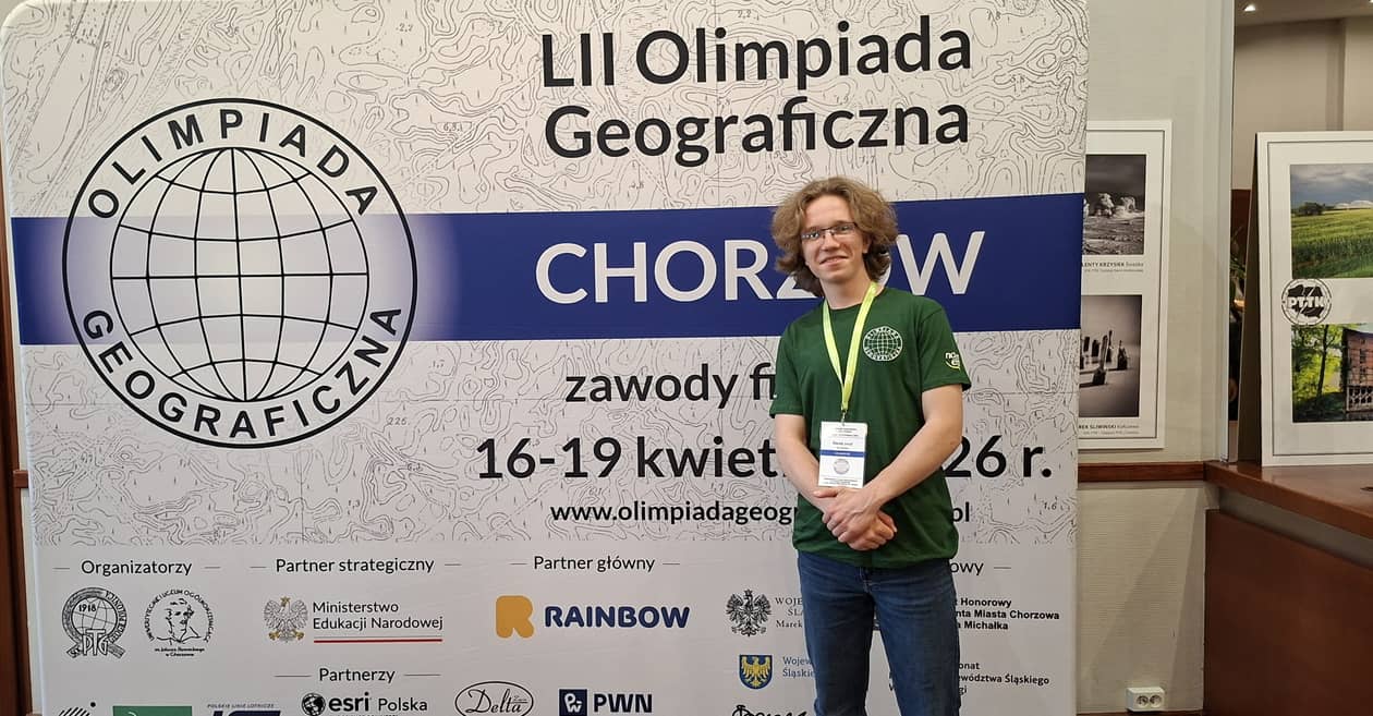 Jelenia Góra: Z pasji do geografii – drugi tytuł laureata dla Maćka