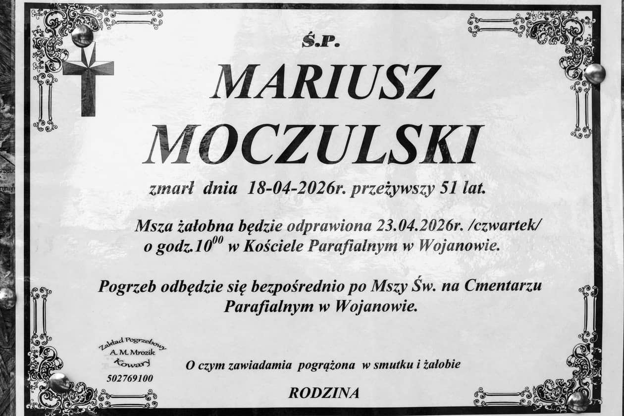 Jelenia Góra: Zmarł Mariusz Moczulski