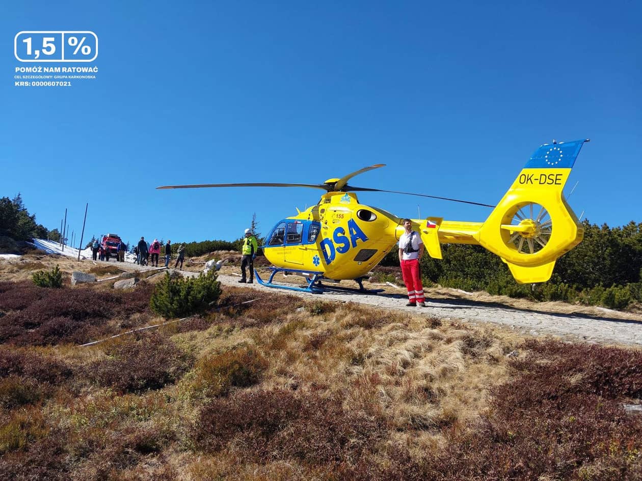 Karkonosze: Zawał pod Łabskim Szczytem