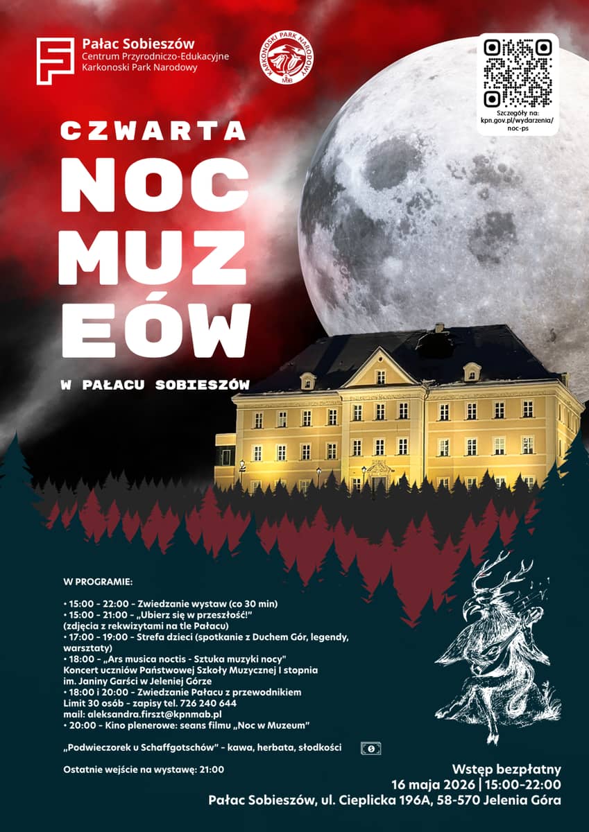 Sobieszów: Noc Muzeów w Pałacu Sobieszów