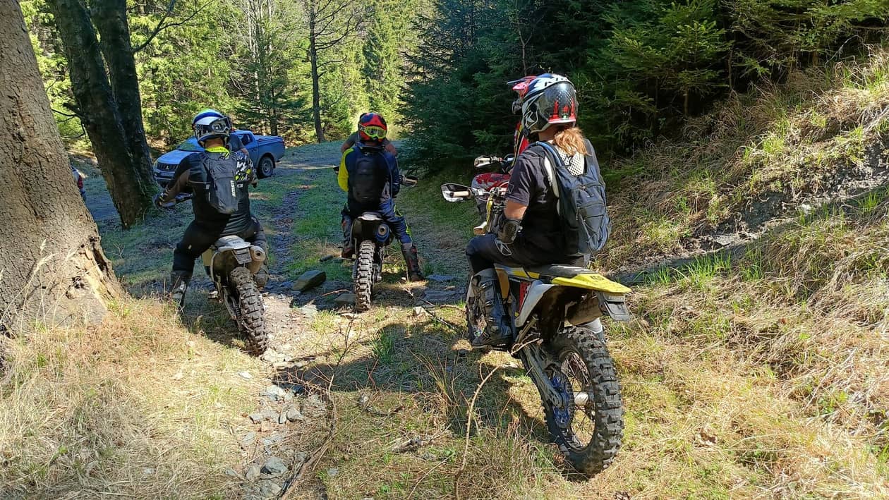 Dolny Śląsk: Mandaty za jazdę enduro w lesie