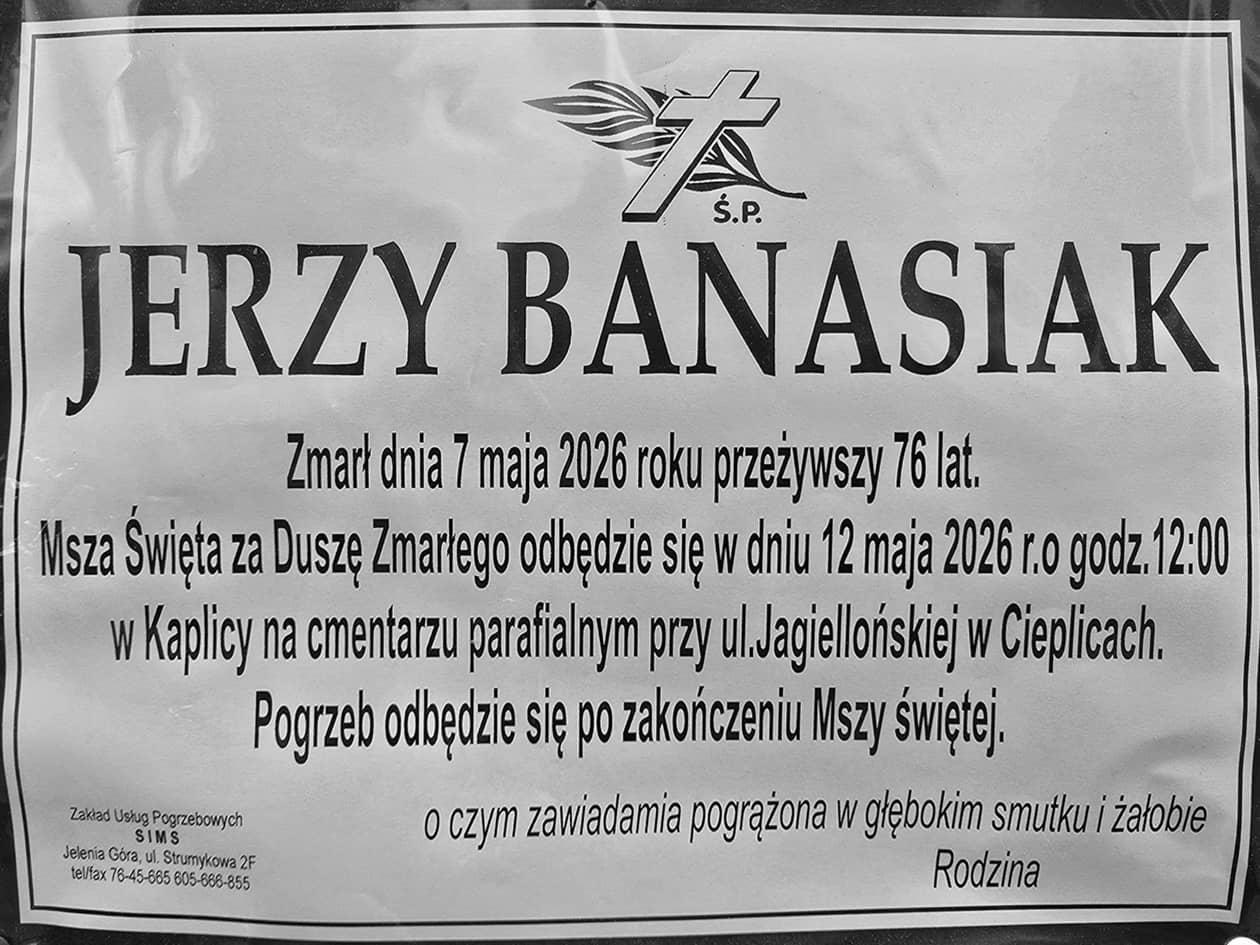 Jelenia Góra: Zmarł Jerzy Banasiak