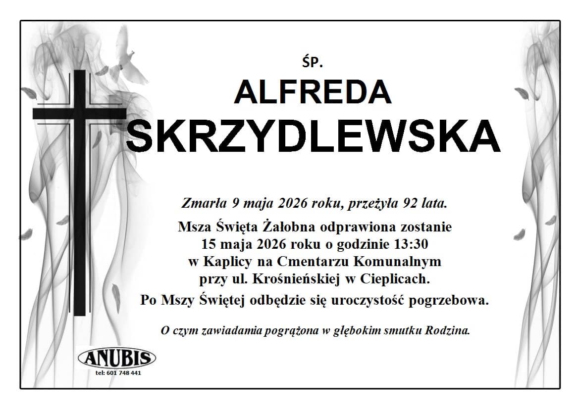 Jelenia Góra: Zmarła Alfreda Skrzydlewska – była nauczycielka SP 6 w Jeleniej Górze