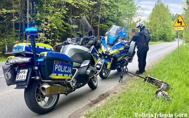 Jelenia Góra: Dopadli go na motocyklach
