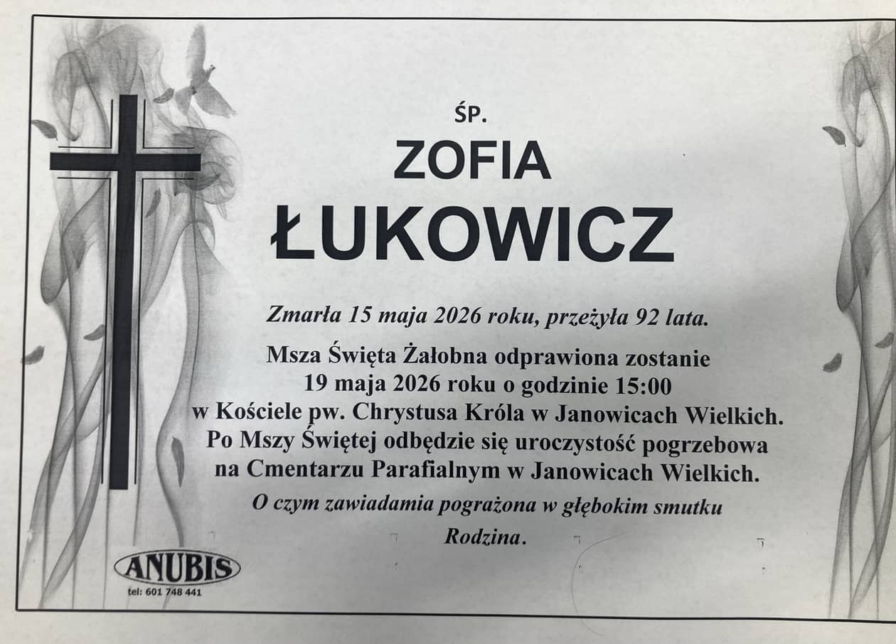 Jelenia Góra: Zmarła Zofia Łukowicz