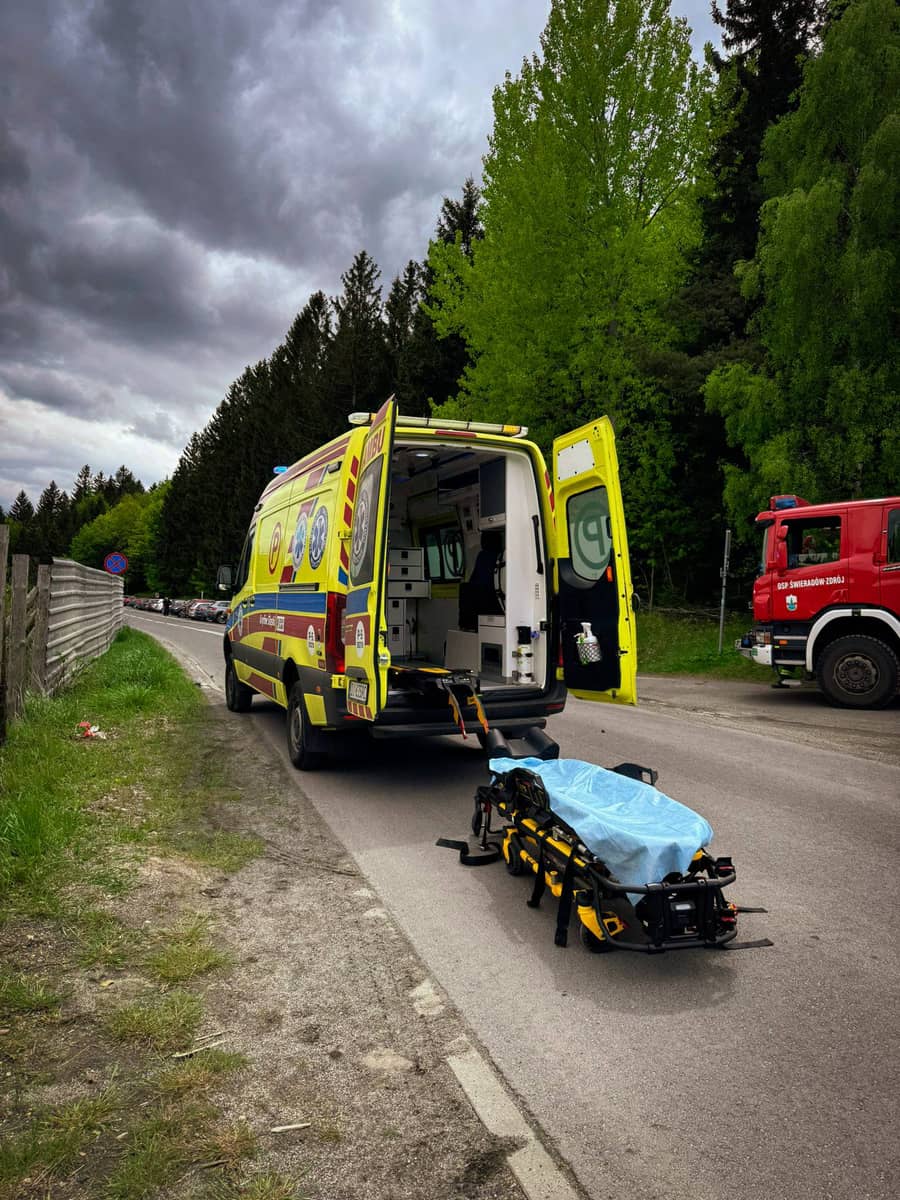 Świeradów-Zdrój: Kolejny groźny wypadek z udziałem paralotniarza