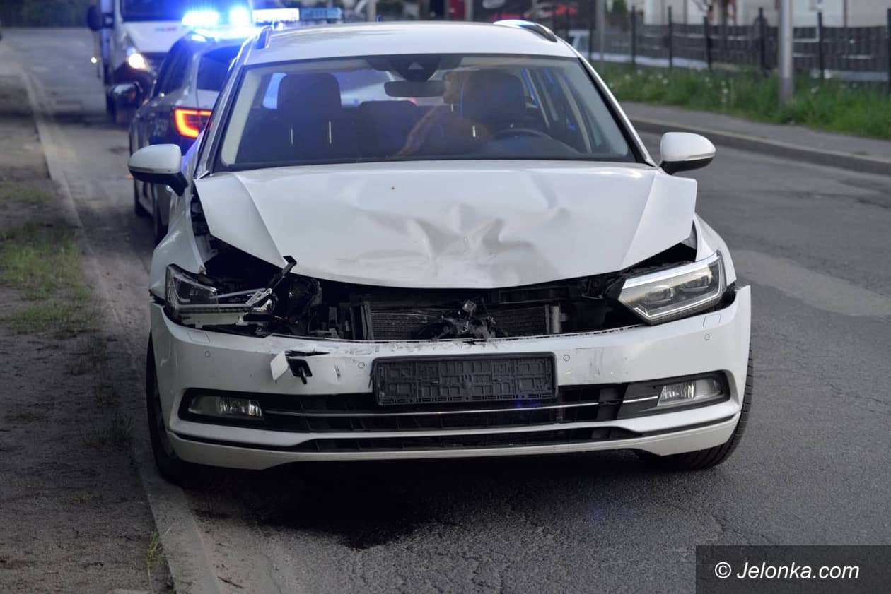 Sobieszów: Kolizja w Sobieszowie