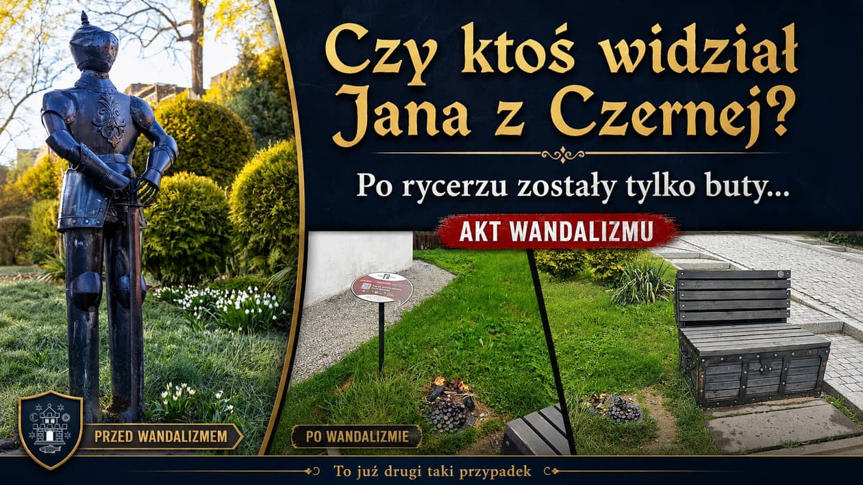 Bolków: Zniknął rycerz z Bolkowa!