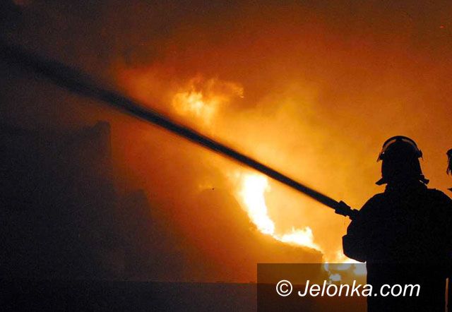 Region Jeleniogórski: Spłonęła stolarnia pod Jelenią Górą