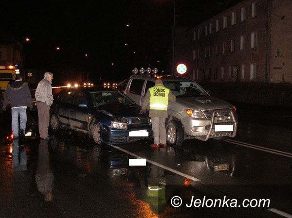 JELENIA GÓRA: Kraksa obok Müllera
