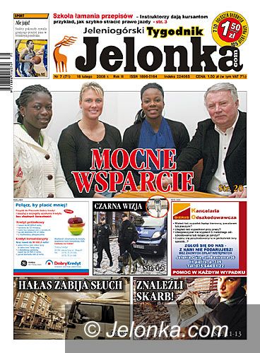 JELENIA GÓRA: Najnowsza Jelonka od poniedziałku w kioskach