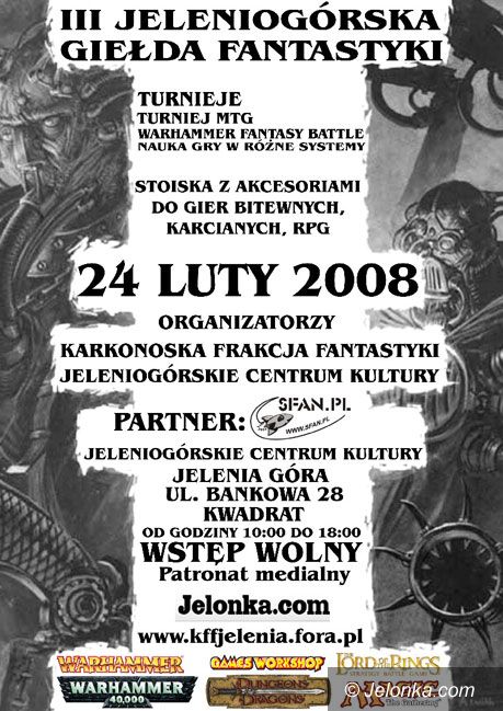 JELENIA GÓRA: Gratka dla miłośników fantasy