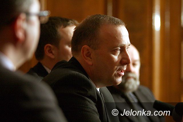 JELENIA GÓRA: Dobry nastrój ministra Schetyny