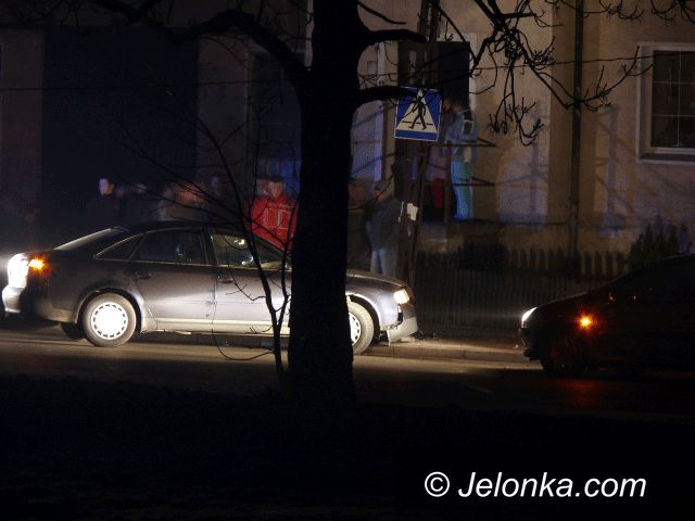 JELENIA GÓRA: Kraksa na łuku w Sobieszowie