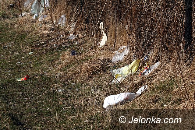 JELENIA GÓRA: Smród i brud przy stawie