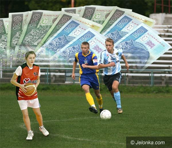 JELENIA GÓRA: Kłopoty z podziałem pieniędzy na sport