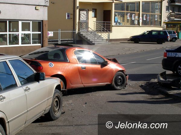 JELENIA GÓRA: Groźna chwila nieuwagi