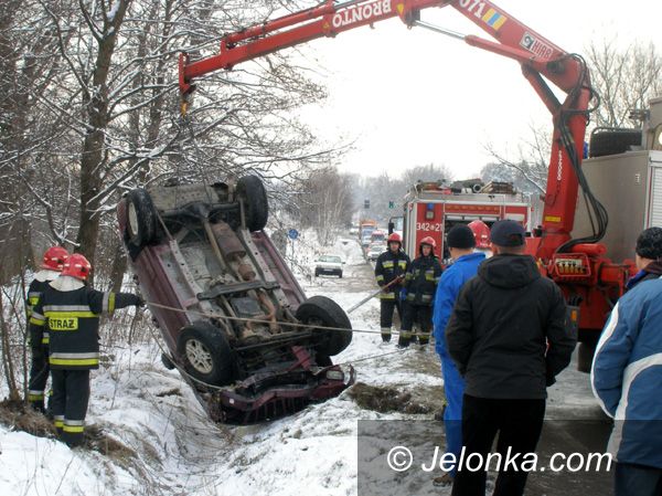 JELENIA GÓRA: Na Sudeckiej o włos od śmierci