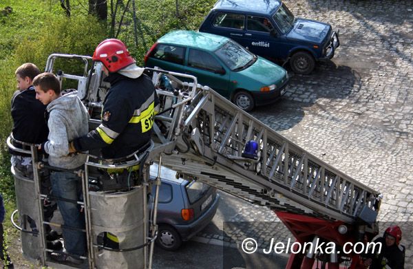 JELENIA GÓRA: Paliło się w Gimnazjum nr 2