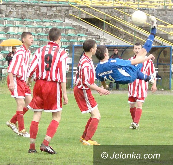 JELENIA GÓRA: Juniorom młodszym Karkonoszy zabrakło skuteczności