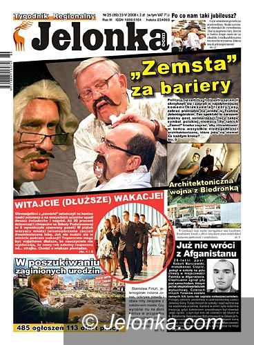JELENIA GÓRA: Tygodnik Jelonka.com od poniedziałku w kioskach