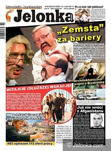 JELENIA GÓRA: Tygodnik Jelonka.com od poniedziałku w kioskach