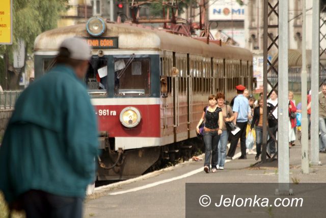 JELENIA GÓRA: Pechowe linie kolejowe, czyli zerwana trakcja
