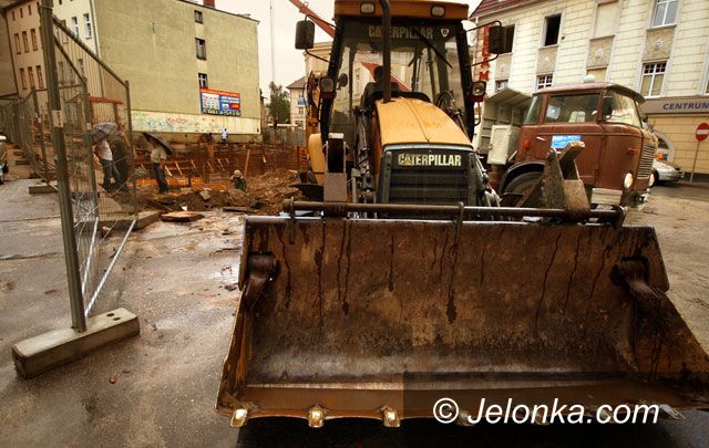 JELENIA GÓRA: Plac budowy na starym mieście