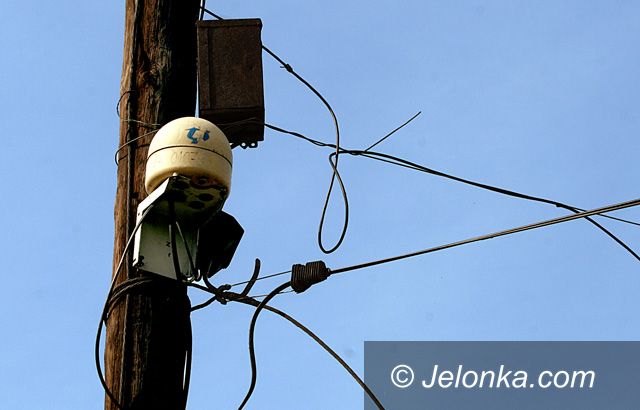 JELENIA GÓRA: Łącza jak w skansenie