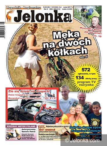 JELENIA GÓRA: Tygodnik Jelonka.com od poniedziałku w kioskach