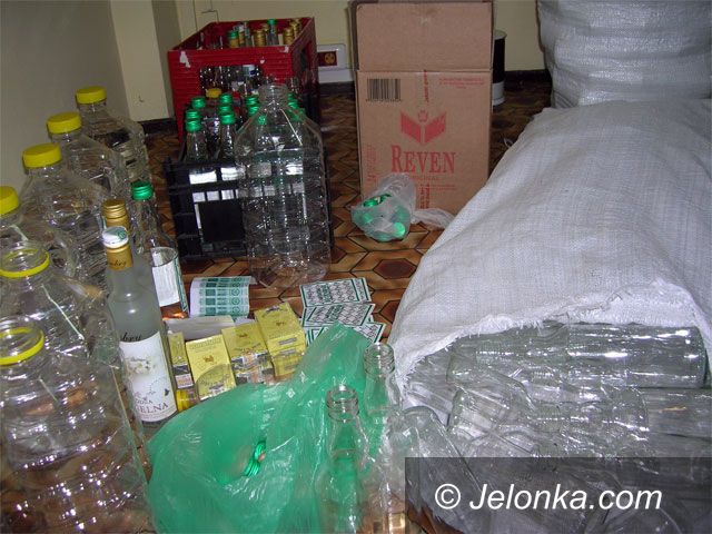 REGION JELENIOGÓRSKI: Rozlewał wódkę na lewo