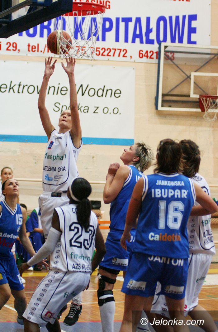JELENIA GÓRA: Bardzo dobry mecz koszykarek Finepharm KK AZS