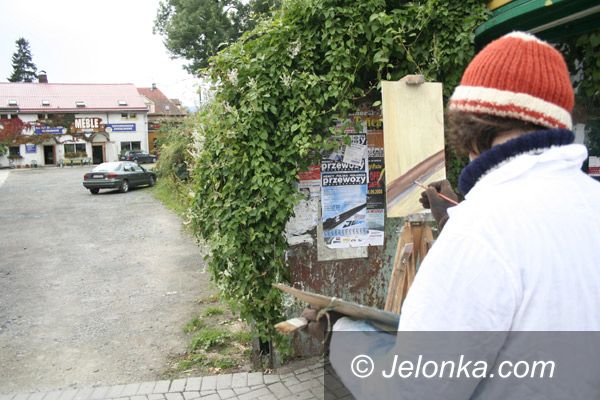 JELENIA GÓRA: Gród Krzywoustego inspiracją dla młodych plastyków