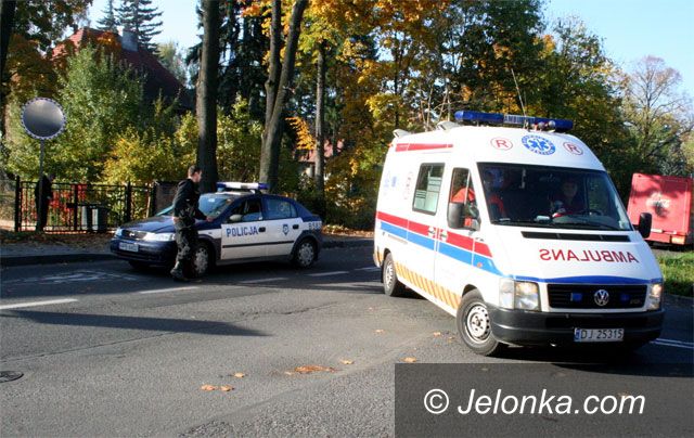 JELENIA GÓRA: Zasłabł i otarł się o śmierć