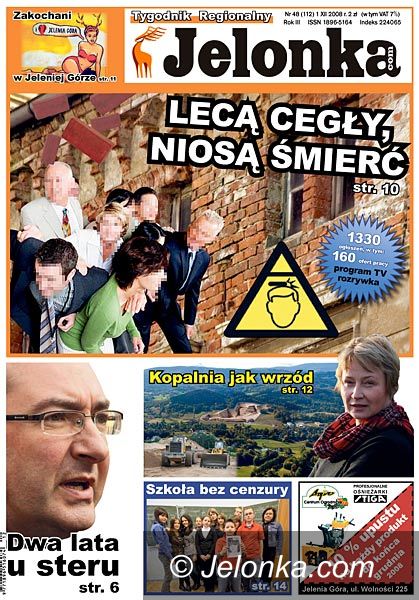 JELENIA GÓRA: Tygodnik Jelonka.com od poniedziałku w kioskach