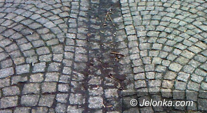 JELENIA GÓRA: Wstyd za brudy na deptaku